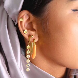 Boho hoop earrings M599